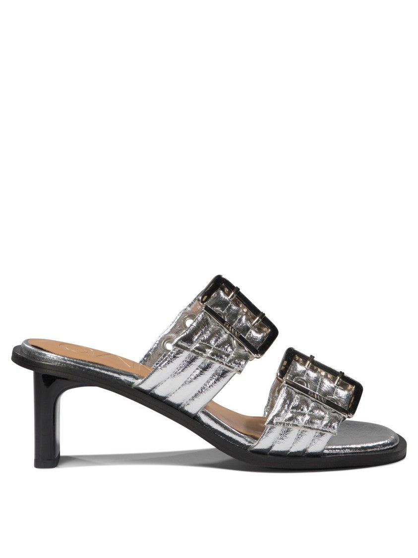 Ganni "Buckle" Mules