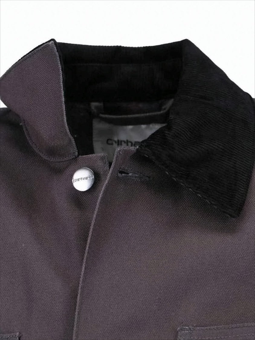 Carhartt Wip Sturdy Black Michigan Coat