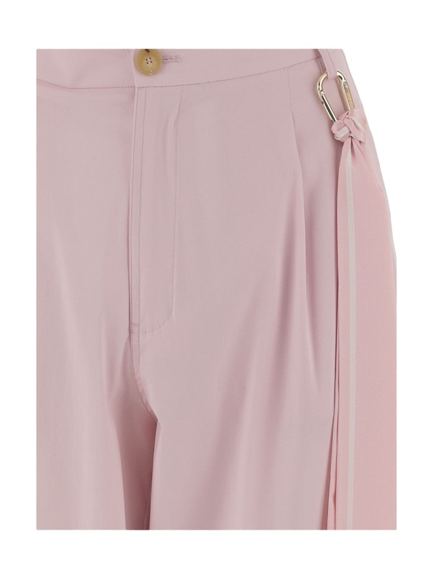 Darkpark Phebe Cotton Trousers With Decorative Detail