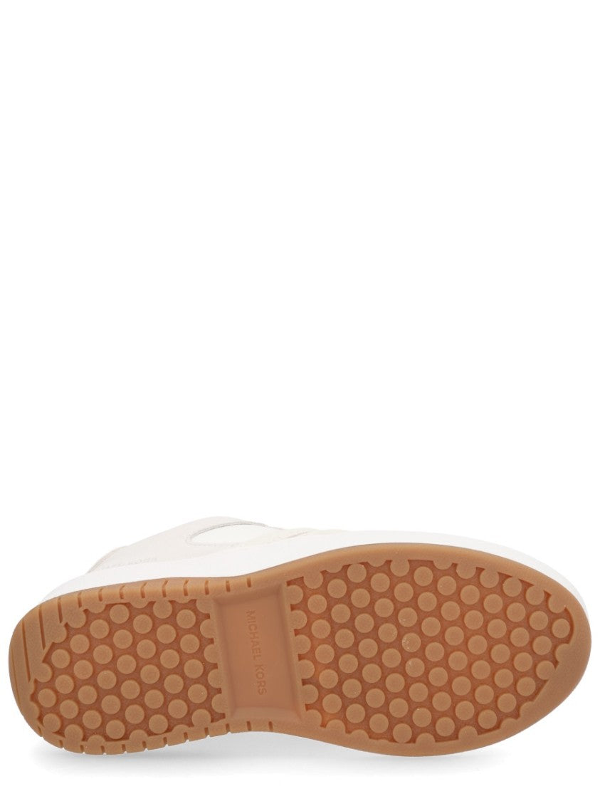 Michael Michael Kors Neutrals Layered Metallic Accents Sneakers