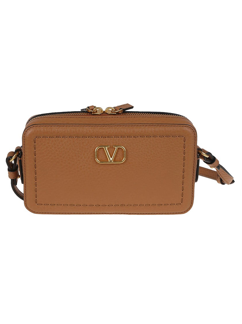 Valentino Grained Calfskin Mini Camera Case
