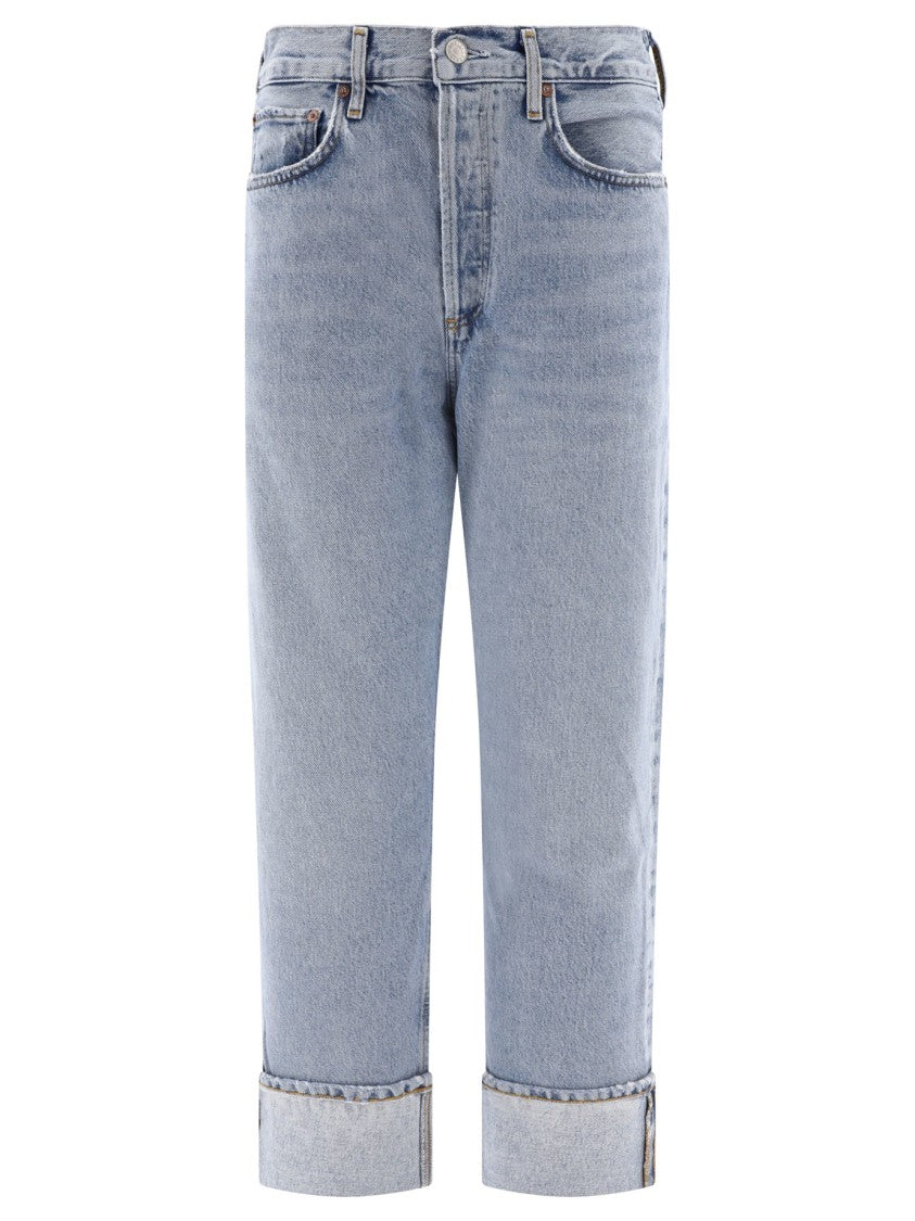 Agolde "Fran Low Slung" Jeans
