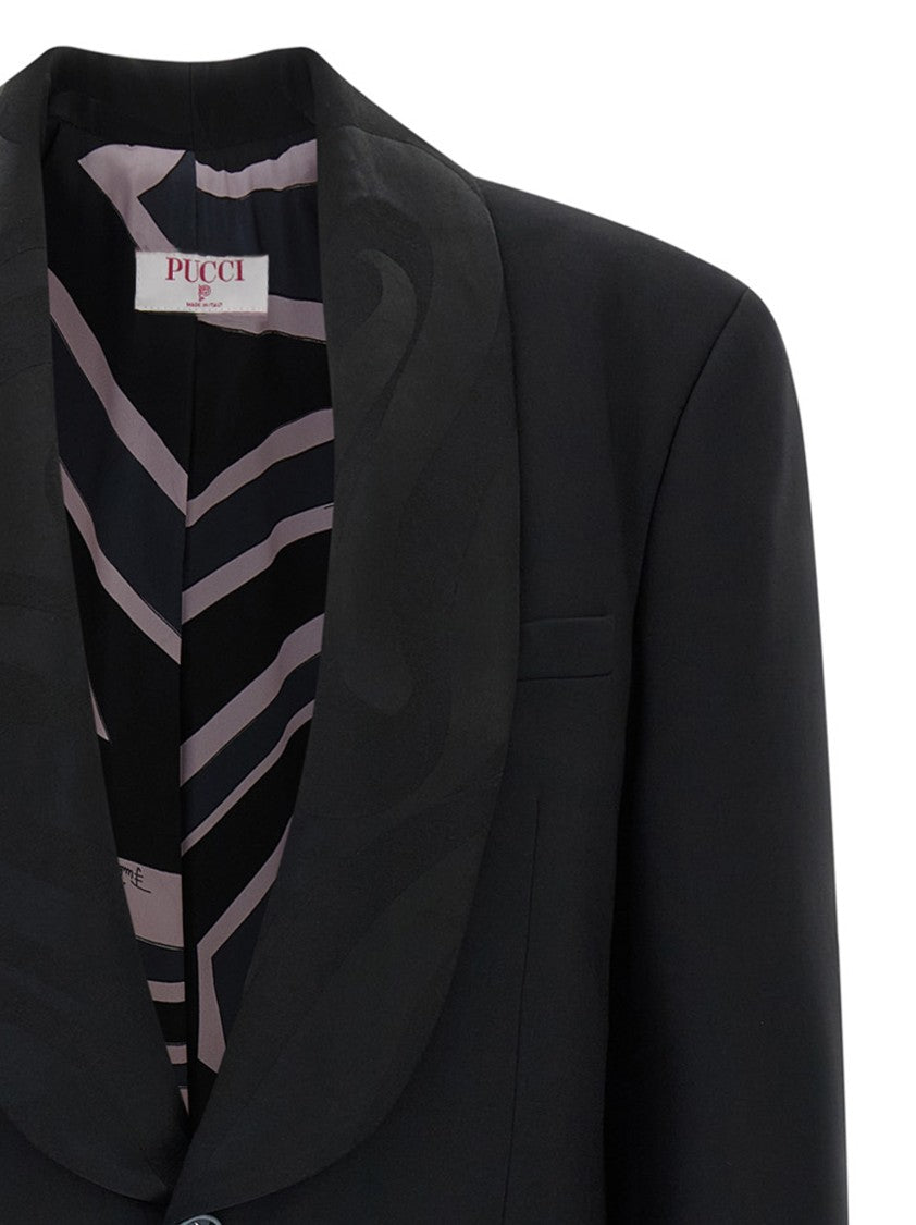Emilio Pucci Labirinto' Single-Breasted Blazer