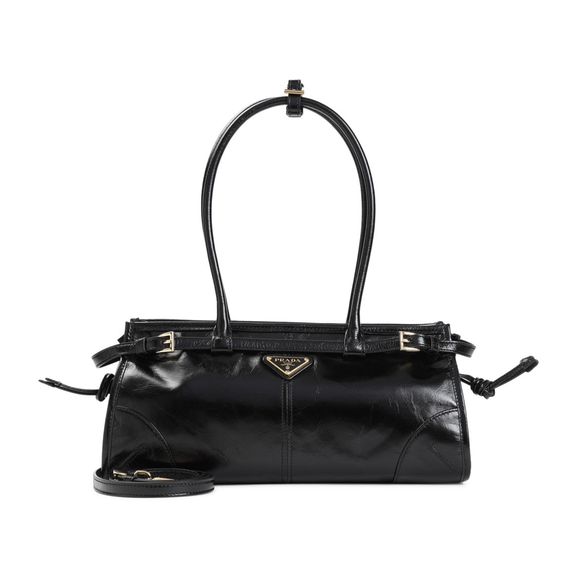 Prada Black Calf Leather Handbag