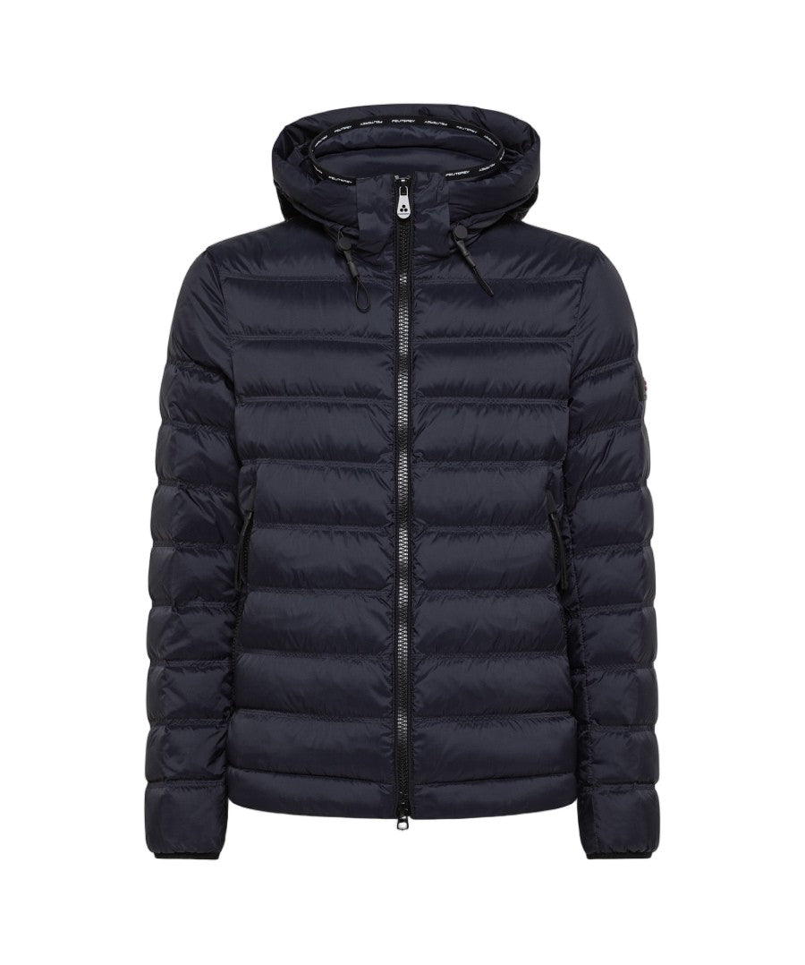 Peuterey Beige Water-Resistant Nylon Hooded Jacket
