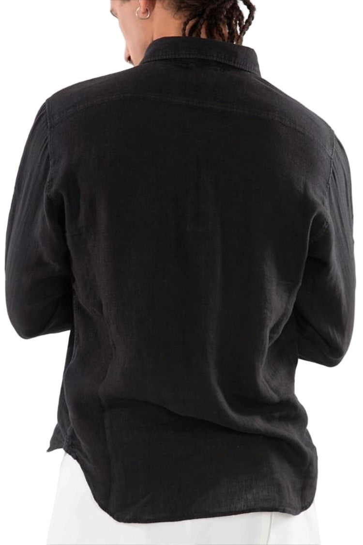 C.P. Company Relaxed Fit Long-Sleeve Linen Shirt