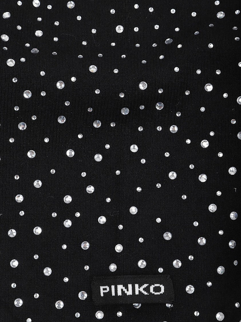 Pinko Black Triangular Scarf