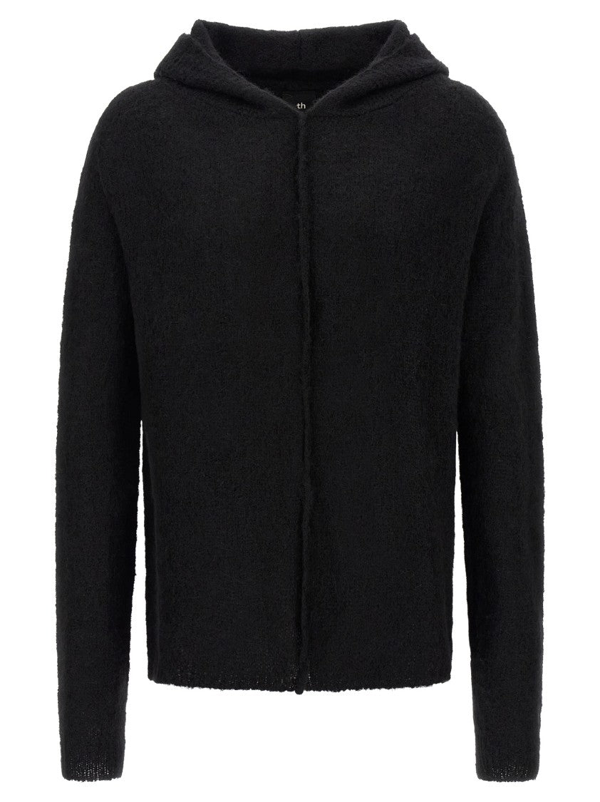 Thom Krom Alpaca Blend Hooded Sweater With Long Cuffed Sleeves