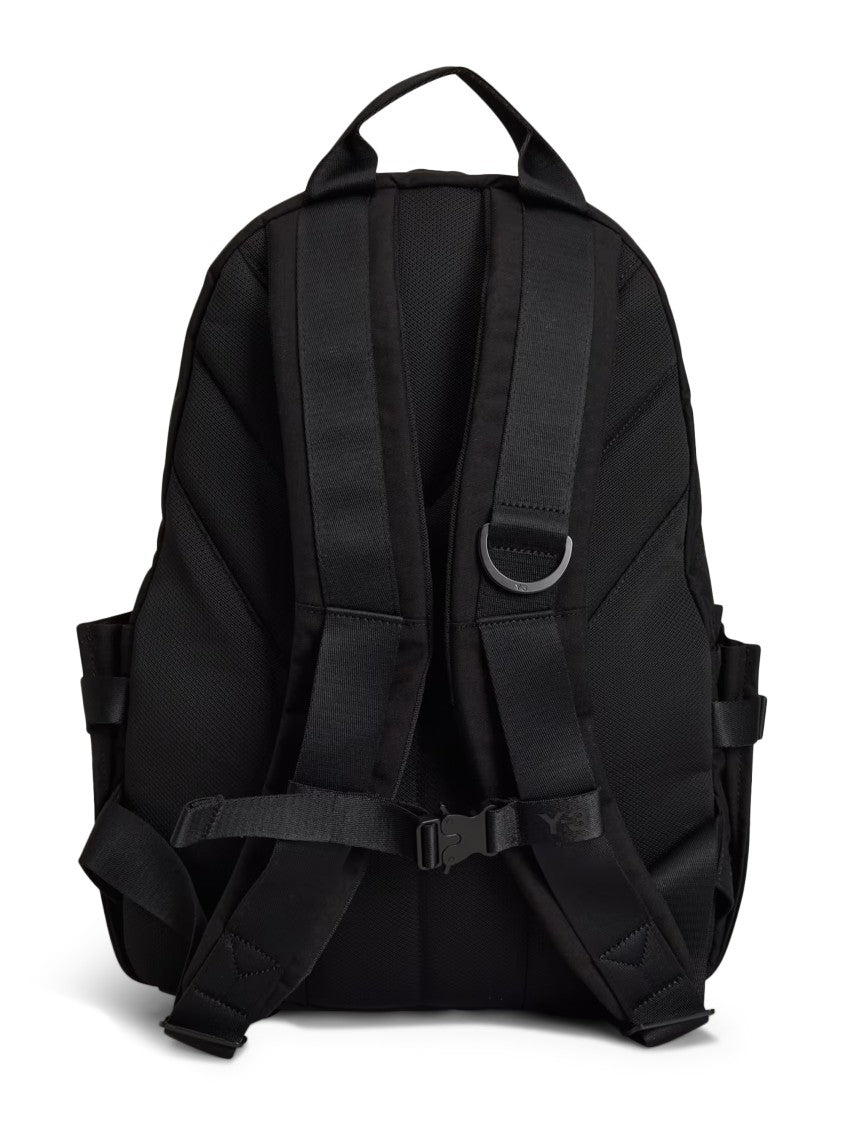 Y-3 Rounded Silhouette Backpack With Adjustable Straps