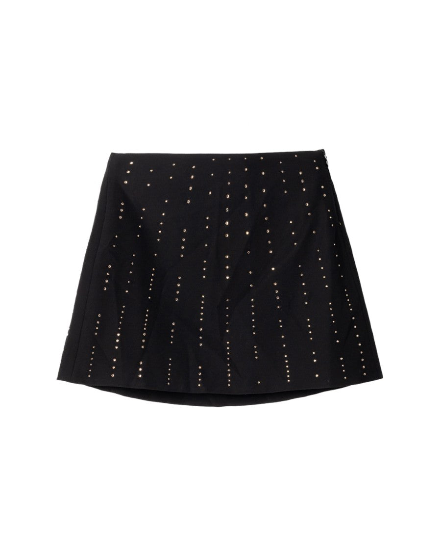 Viktor & Rolf Flared Black Mini Skirt