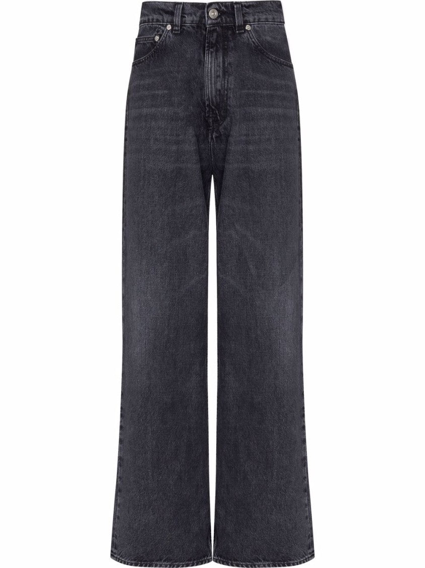 Our Legacy Relaxed Wide-Leg Five-Pocket Jeans