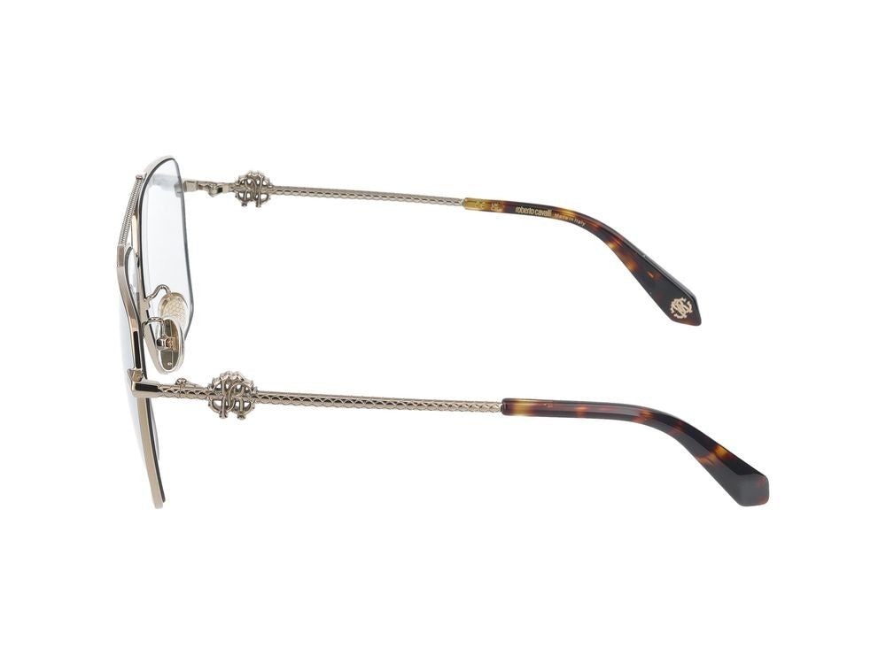 Roberto Cavalli Sunglasses Src036v 08Ff Gold Grey Gloss 60/14/145
