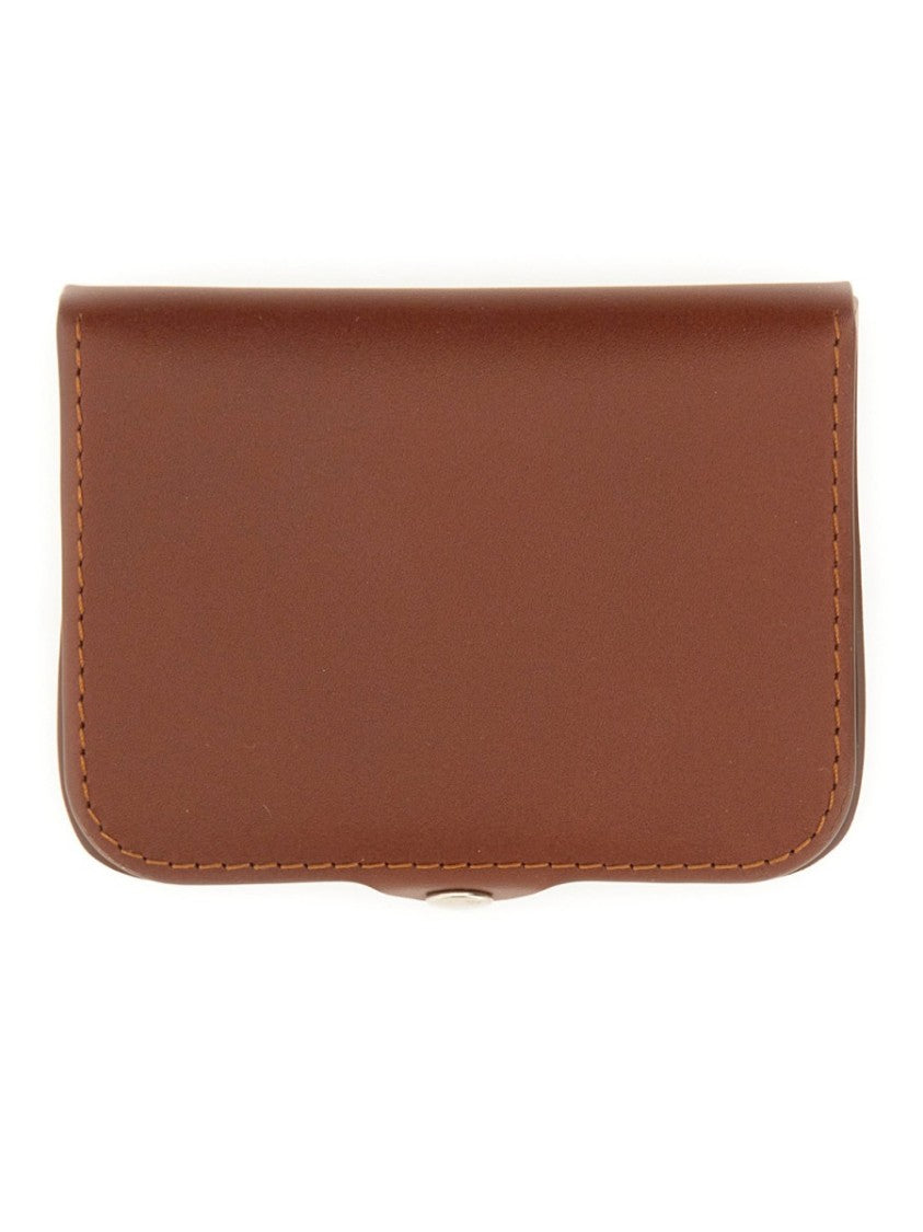 A.P.C. Josh Compact Leather Coin Wallet