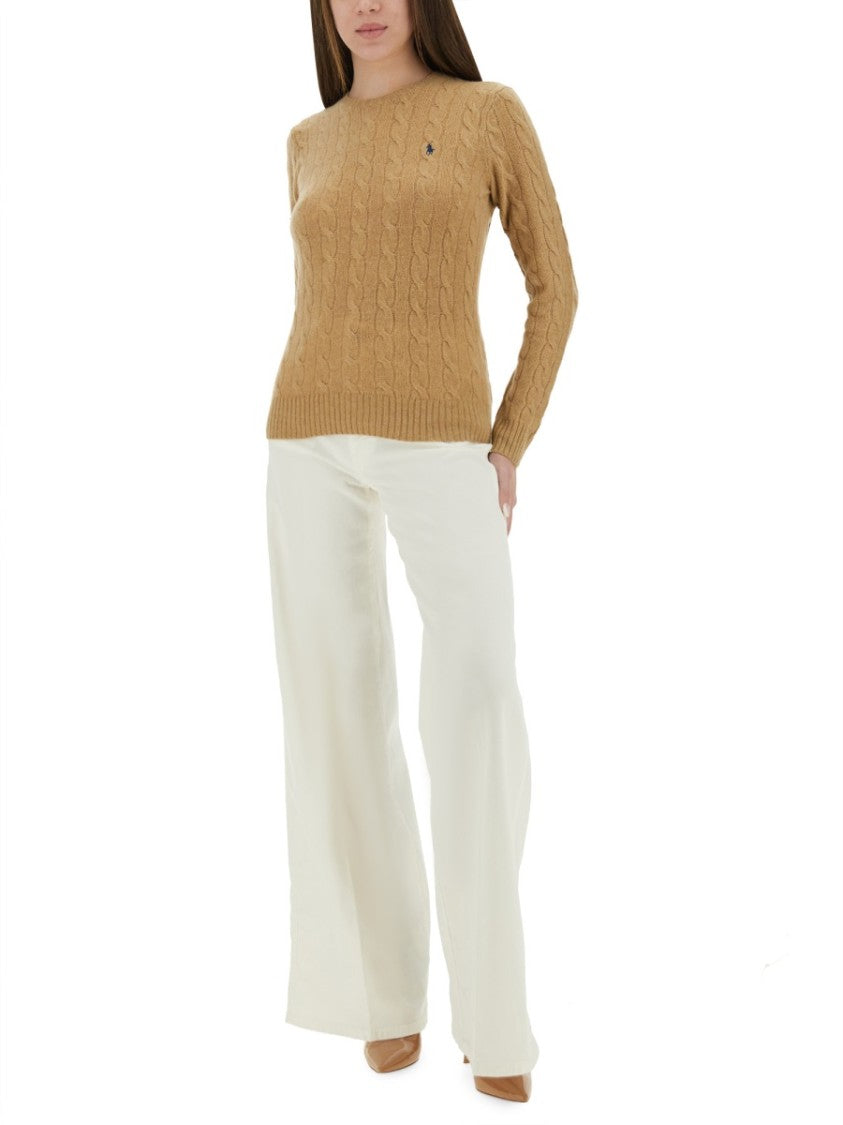Polo Ralph Lauren Cable-Knit Sweater With Textured Pattern