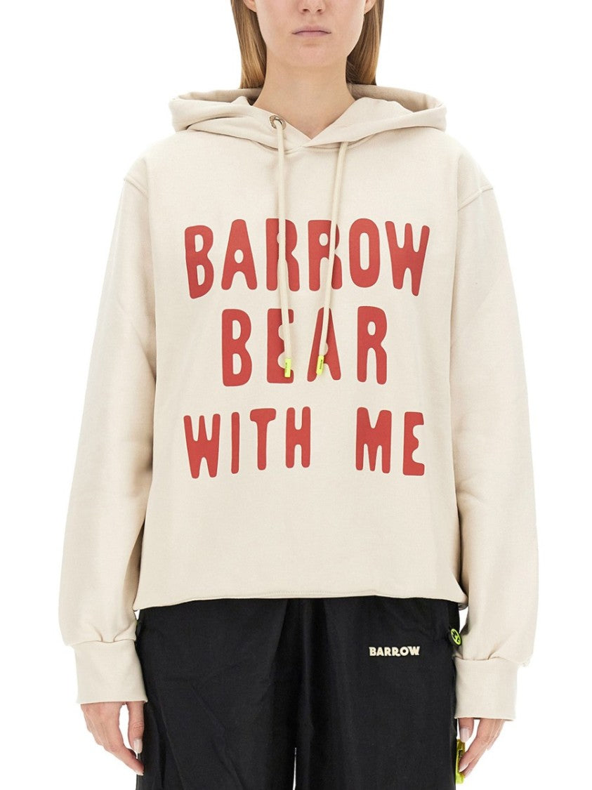 Barrow Hooded Sweatshirt With Bold Logo
