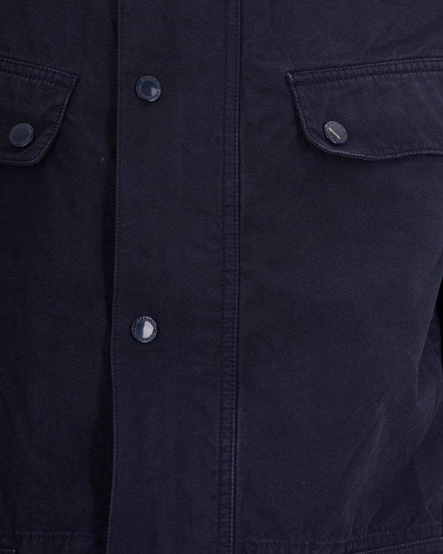 Barbour Navy Duke Casual Jacket