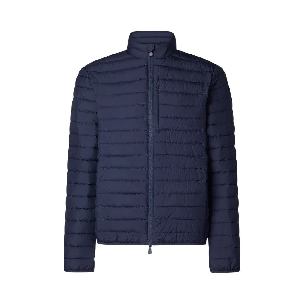 Save The Duck Blue Stand-Up Collar Functional Light Jacket