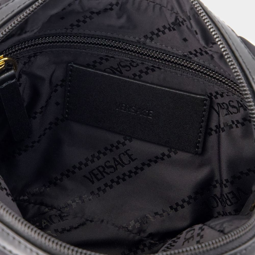 Versace Bum Belt Bag - Nylon - Black