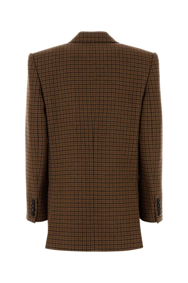 Chloé Embroidered Wool Blend Blazer