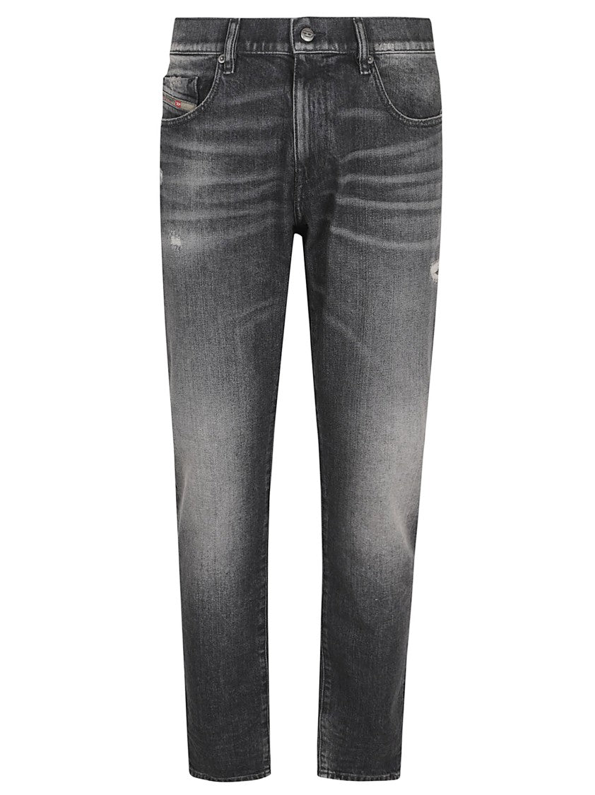 Diesel Mid-Rise Slim Fit Denim Jeans