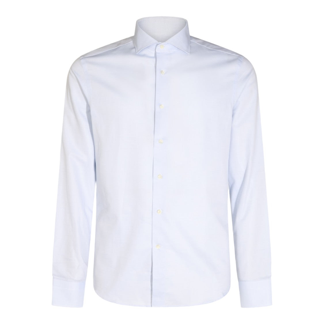 Canali Tailored Long-Sleeve Pointed Collar Shirt