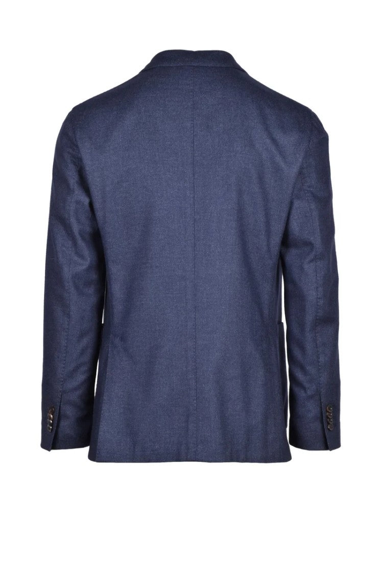 Boglioli Double-Breasted Jacket - Blue