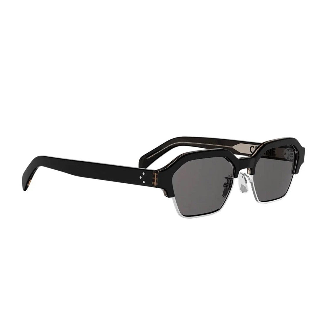 Celine Geometric Acetate Sunglasses With Balanced Proportions
