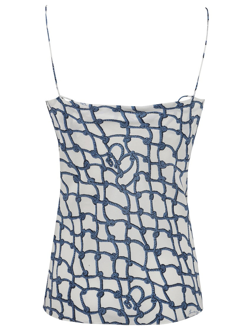 Burberry Cowl Neck Top