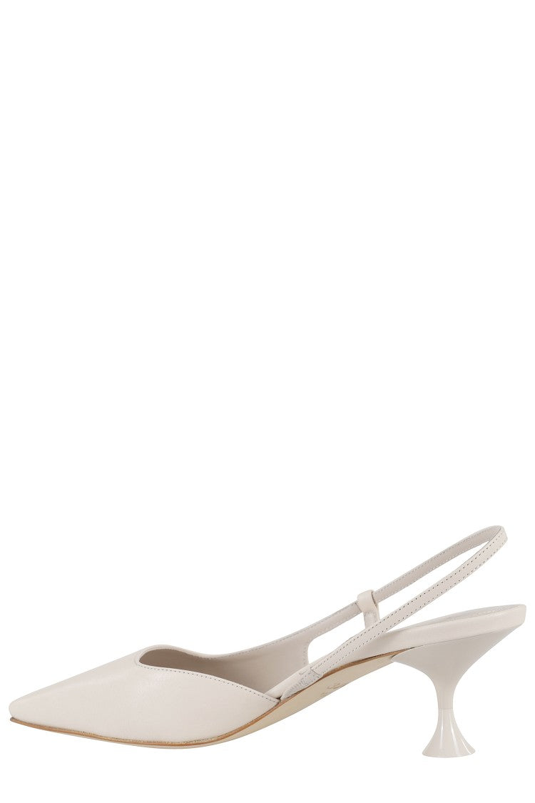 3Juin Kira Calf Leather Slingback Pumps