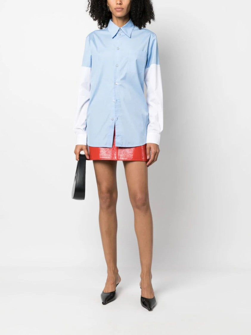 Marni Cotton Shirt With Wite Sleeves