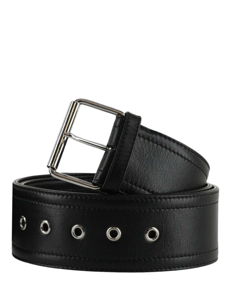 Alexander Mcqueen Wide Leather Belt