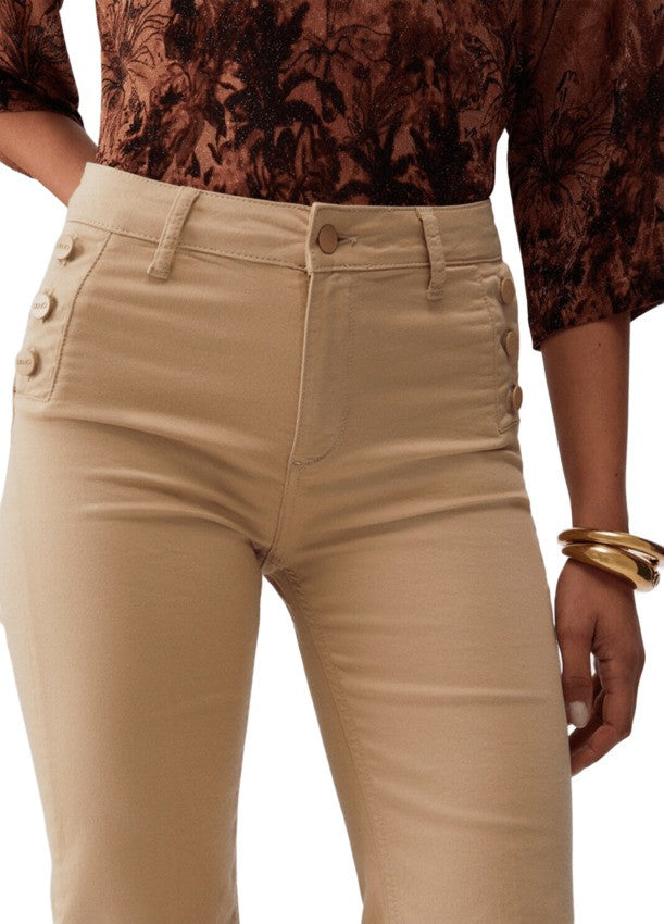 Liu Jo High-Waisted Flared Pants
