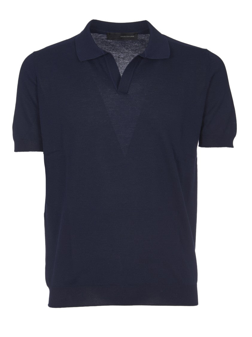 Tagliatore Blue Polo Shirt