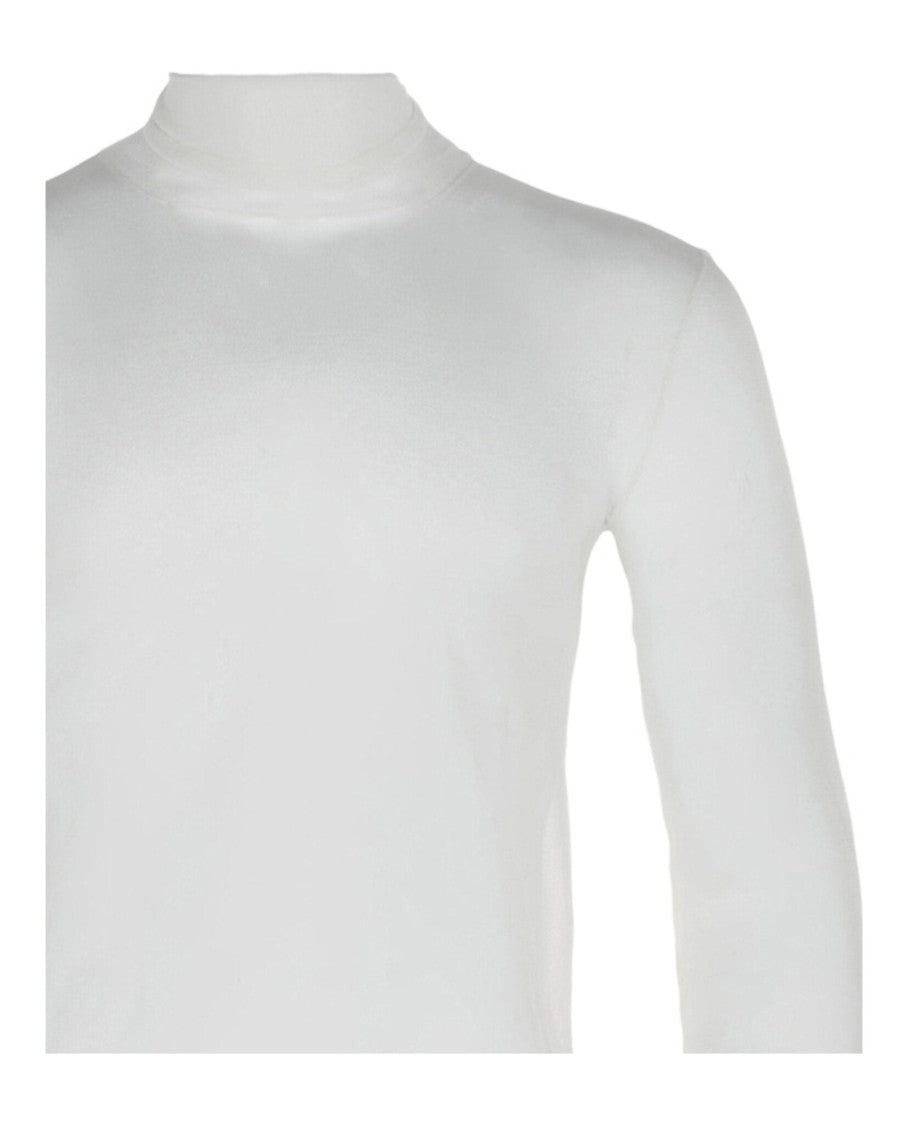 Bottega Veneta Transparent Silk Turtleneck Sweater