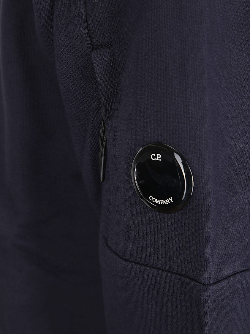 C.P. Company Crew Neck Sweatshirt In Diagonal Raised Fleece