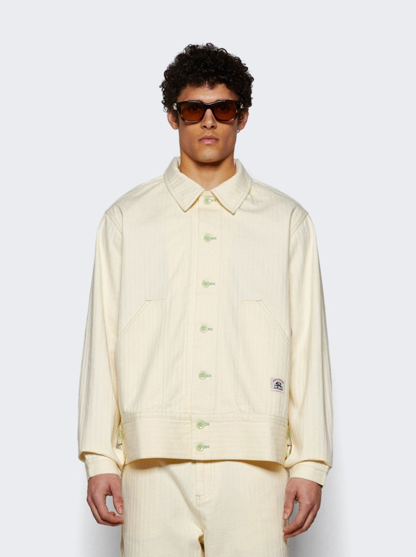 Bode Greenskeeper Knolly Brook Jacket Ivory