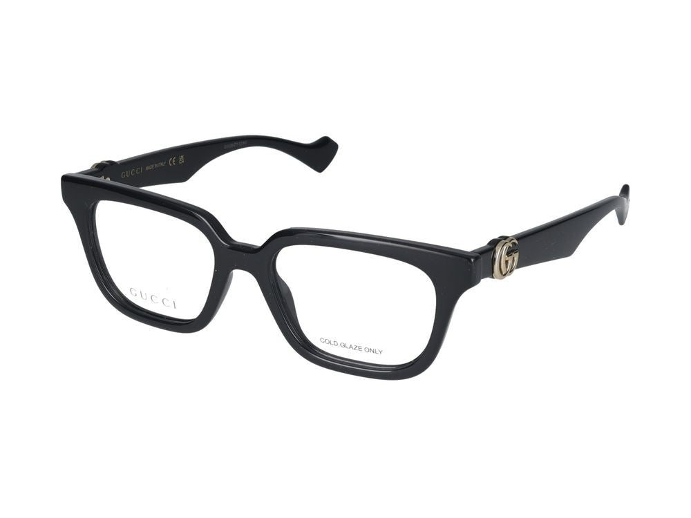 Gucci Eyeglasses Gg1536o 001 Black Black Transparent 51/17/140