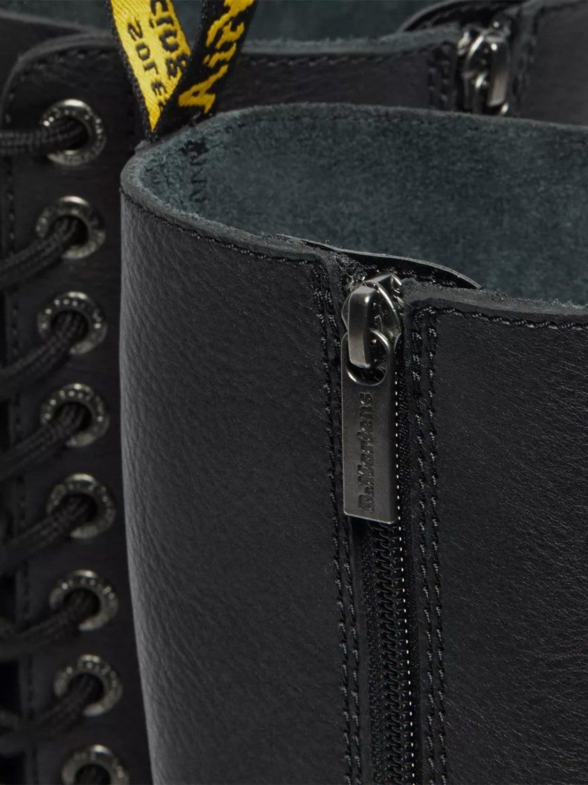 Dr. Martens Black 1B60 Bex Tall Leather Lace-Up Boots