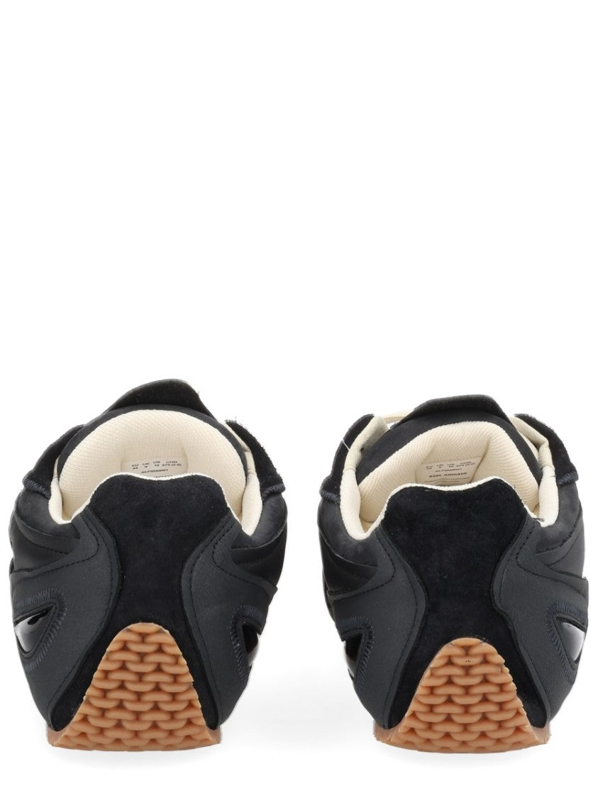 Axel Arigato Black Slow Runner Nubuck Panel Sneakers