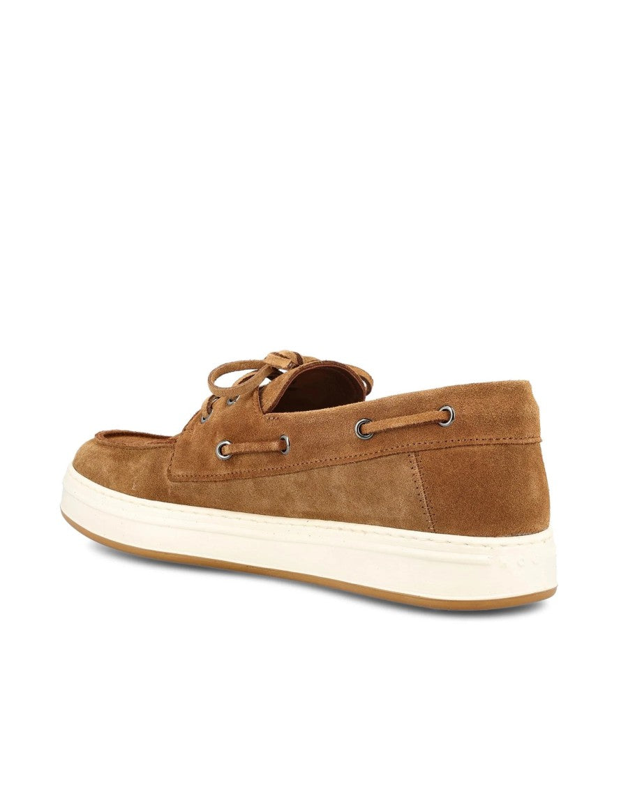 Hogan Light Brown Suede Sneakers