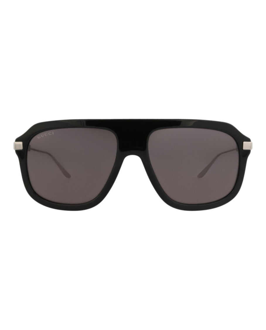 Gucci Aviator-Frame Recycled Acetate Sunglasses