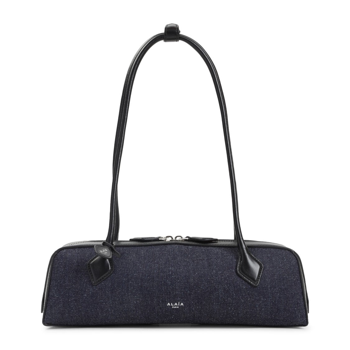 Alaïa Rectangular Denim Shoulder Bag