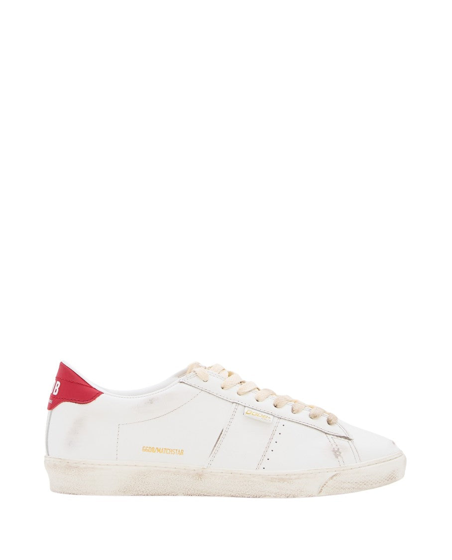 Golden Goose Deluxe Brand Matchstar Shiny Leather Upper And Heel With Nylon Tongue