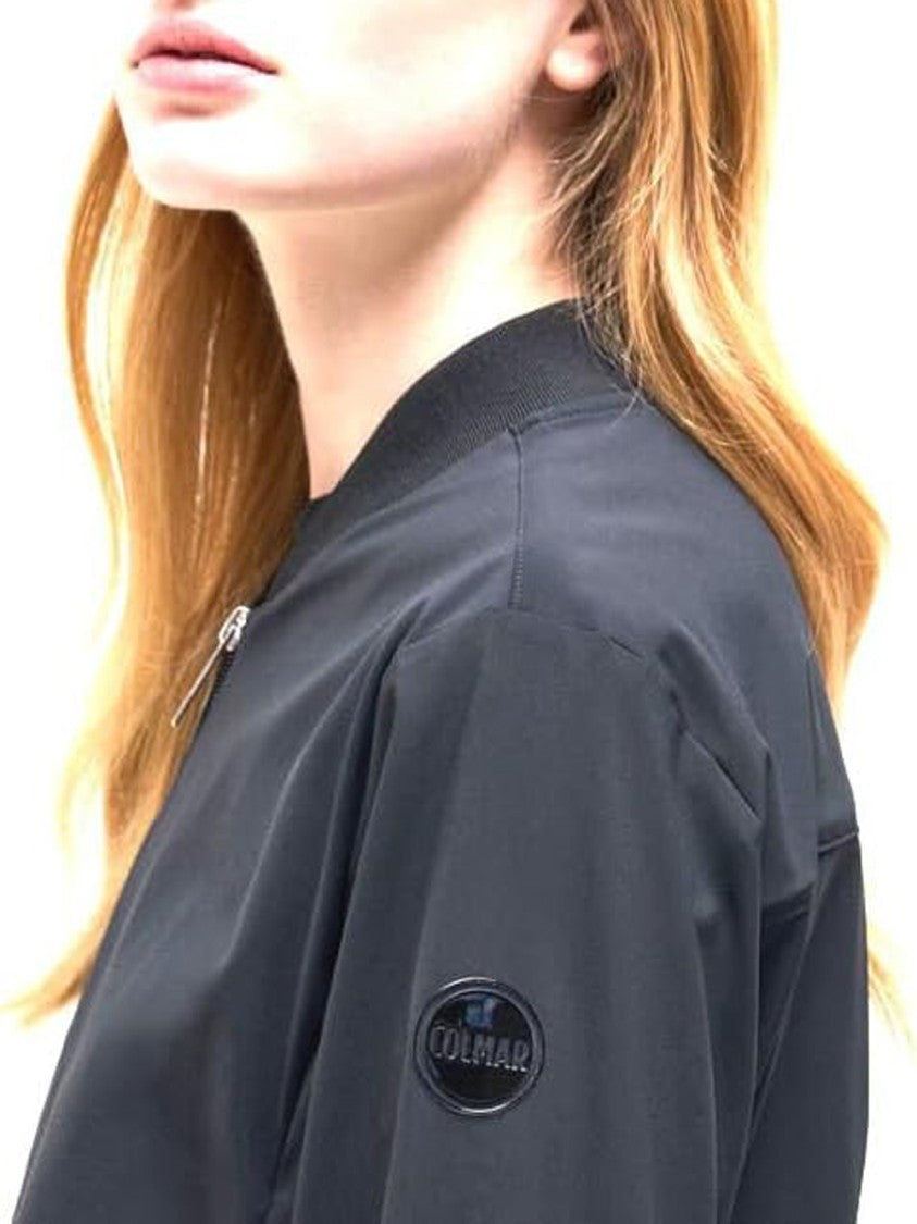 Colmar Originals Cropped Black Bomber Jacket