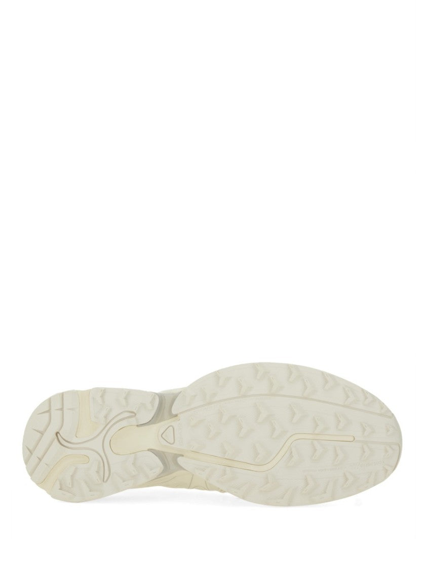 Salomon Monochromatic Light Beige Sneakers With Quick-Lace System