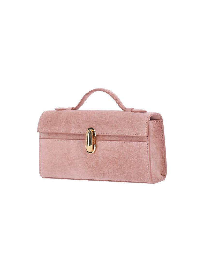 Savette "Symmetry" Clutch Bag Pink