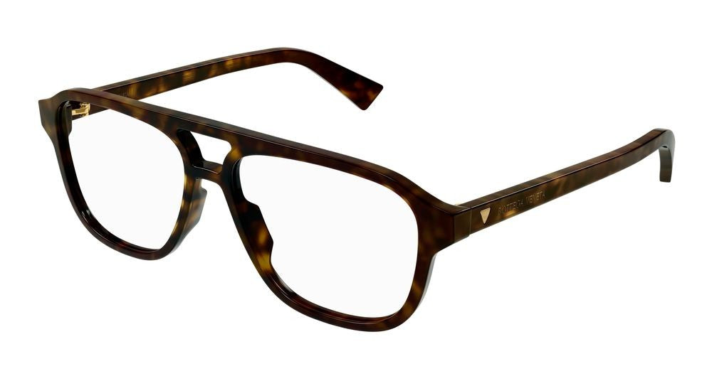 Bottega Veneta Eyeglasses Bv1294o 002 Havana Havana Transparent 56/15/145