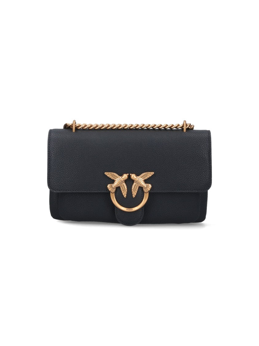 Pinko Love One Soft' Mini Bag – Black