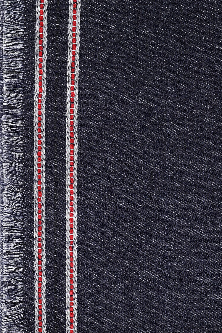 Faliero Sarti Denim Effect Scarf