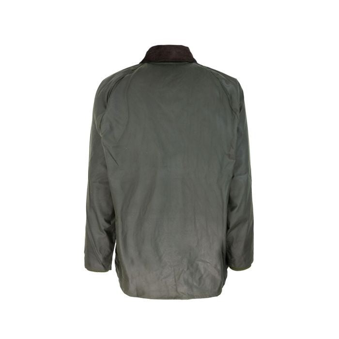 Barbour Waxed Cotton Casual Jacket With Velvet Collar